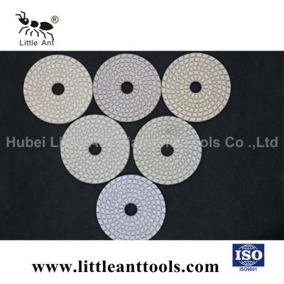 3-Inch Wet Resin Diamond Polishing Pads with White Color