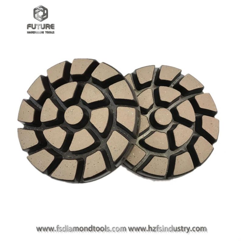 3inch Resin Hybrid Diamond Polishing Pad for Concrete Floor