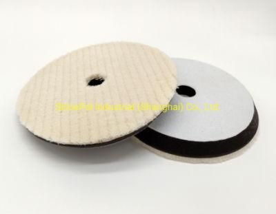 Japan Developed Wool Polishing Pad Precision Polishing Car Care Wool Mat Car Beauty Polishing