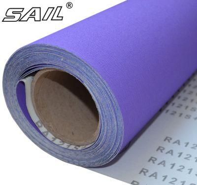 Ceramic Grain Flexible J-Wt Poly Cotton Cloth Abrasive Cloth Roll