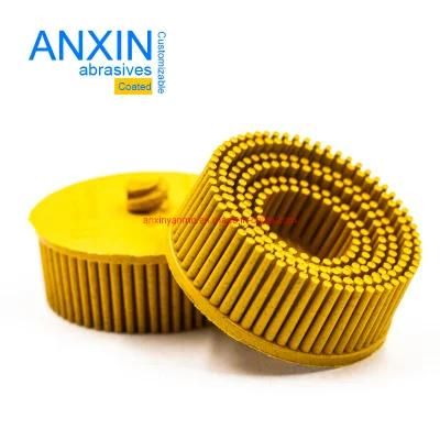 R Type Rubber Brush Disc for Metals Abrasive