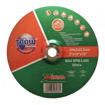 230X3.0X22.2mm Thickness 3mm Abrasive Disc Stone Grinding Cutting Wheel