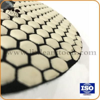 7&quot;/180mm Dry Use Abrasive Tools Diamond Resin Polishing Pad for Marble &amp; Granite