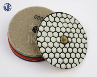 Fast and Easy 4inch Dry Granite Polishing Pads