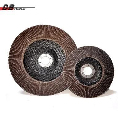 4&quot; 100mm Emery Cloth Flap Disc Abrasive Tool Heated Alumina for Derusting Ss Wood Paint Iron