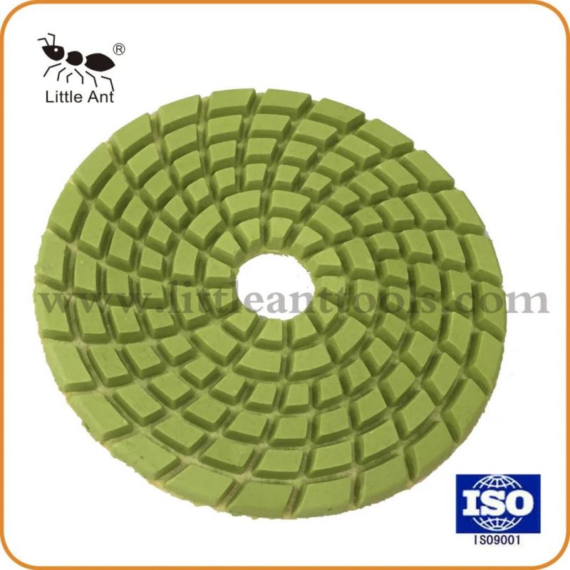 4"/100mm Metal Bond Resin Diamond Floor Polishing Pad Grinding Plate for Concrete