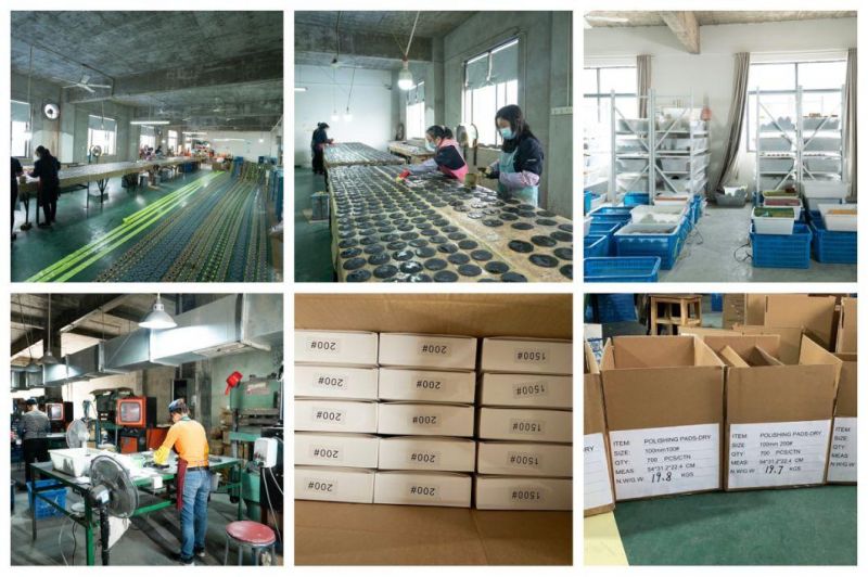 Qifeng Manufacturer Power Tool Factory Direct Sale White Diamond Resin Bond Wet Polish Pad Abrasive Grinding Wheel for Marble Quartz