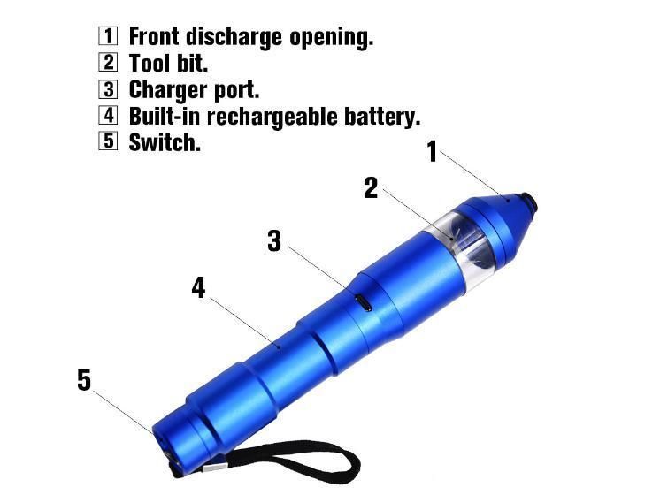 Aluminum Alloy Strong Metal Electric Smoke Grinder