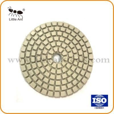 Universal Type Diamond Soft White Polishing Pads for Engineered Stone