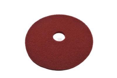 3&quot; Red Fiber Disc Cleaning Polishing Pad with Super Stability as Abrasive Tooling for Floor Polishing Grinding Buffing