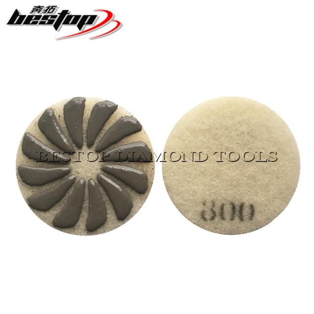 17 Inch Sponge Fiber Floor Polishing Pad for Concrete