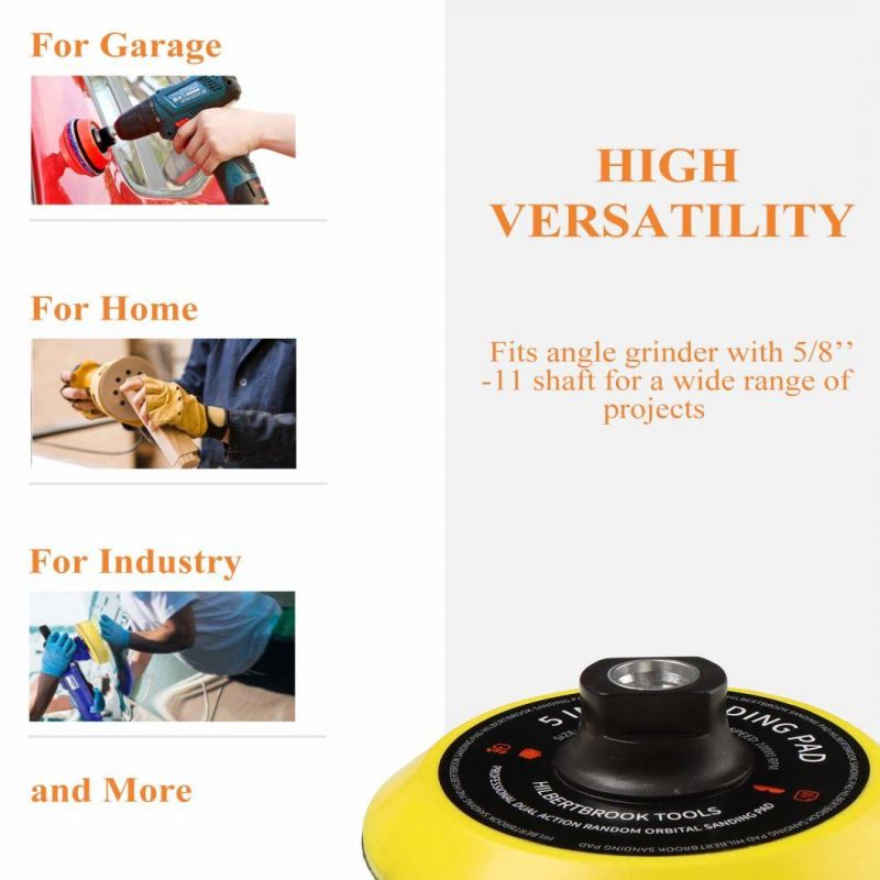 Lot Fancy Hook and Loop Backing Pad Orbit Sander Pad Air Random Orbital Sander/Polisher Backing Pad