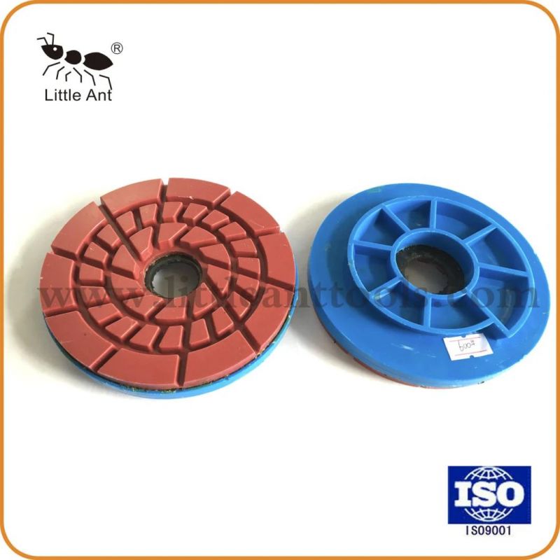 Snail Lock Resin Diamond Polishing Pad for Granite Marble