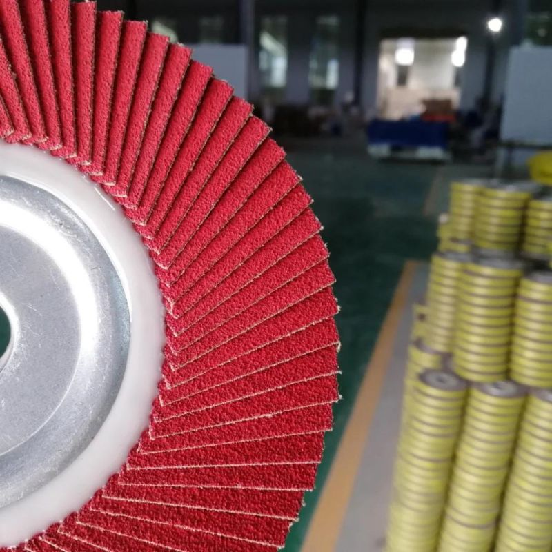 Coated Flap Disk/Wheel/Disc, Sharp& Durable, Excellent Flexibility, Excellent Extensibility and Bending Resistance