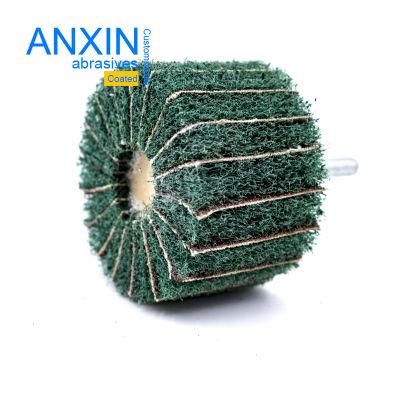 Non-Woven Flap Wheel Interleaved Abrasives Cloth