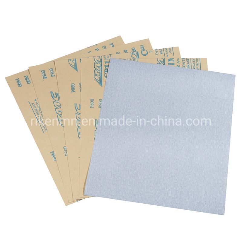 Stearate Coated Silicon Carbide Latex Paper Abrasive Paper for Electronics Industries