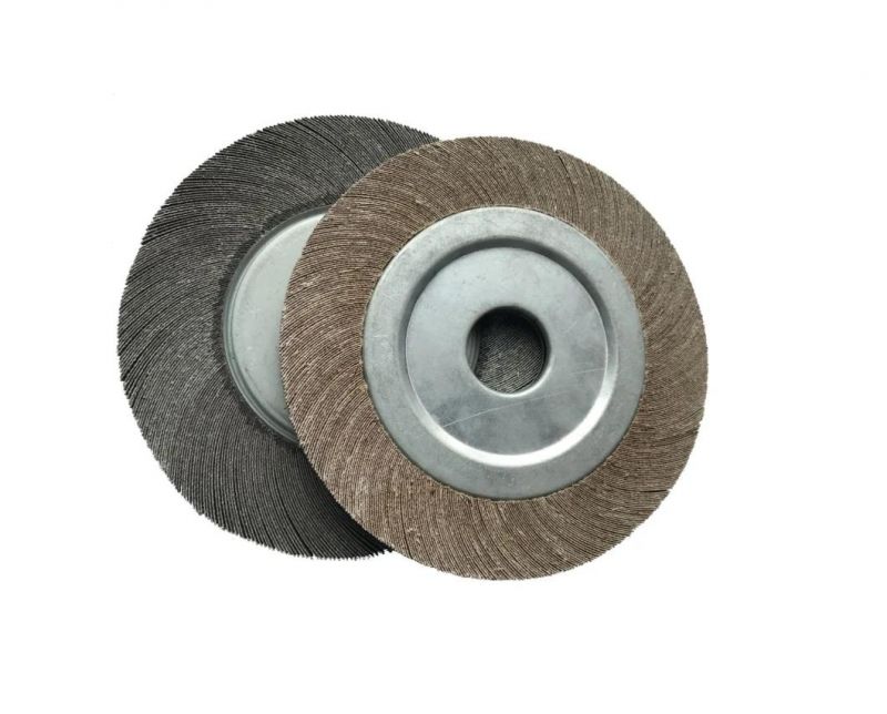 High Quality Wear-Resisting 100-350mm Aluminium Oxide Flap Wheel for Grinding Stainless Steel and Metal