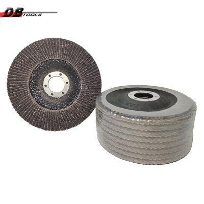 4&quot; 100mm Sanding Disc Grinding Wheel Emery Cloth Flap Disc Calcined a/O for Metal Derusting Welding Line Joint