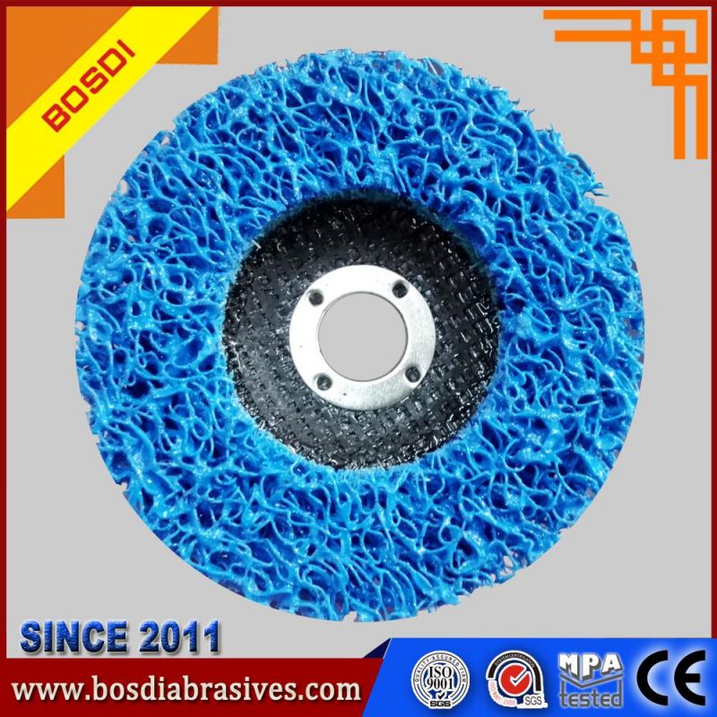 4" Inch Clean Strip Disc (CNS) Polishing Car Painting and Stainless Steel Surface, Flap Wheel, Mop Disc, Abrasive Disc, Grinding Wheel, Polishing Wheel