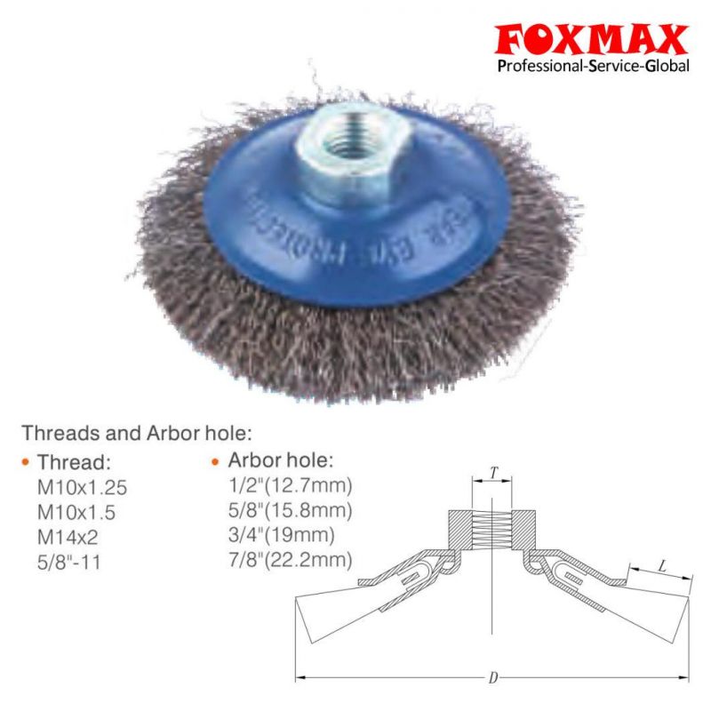 Quality Tapered Wire Brushes (FM-WB0051)