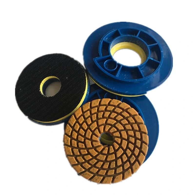 Factory Abrasive Backer Polishing Pad 4 Inch 5 Inch 6 Inch Marble Polishing Pads
