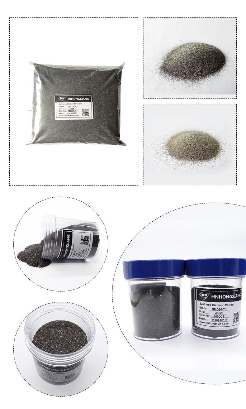 Titanium Coated Synthetic Industrial Diamond Powder Nickle Coated Diamond Powder