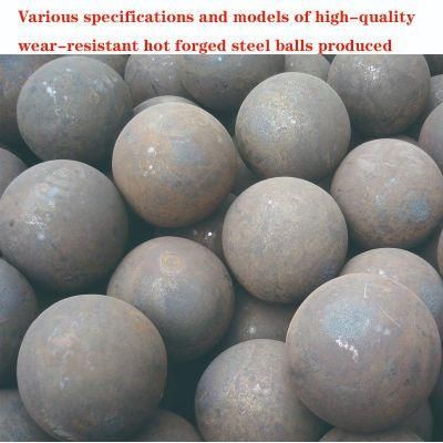 60 -65HRC Forged Steel Cast Iron Grinding Balls for Mining, Cement Plants, Power Stations