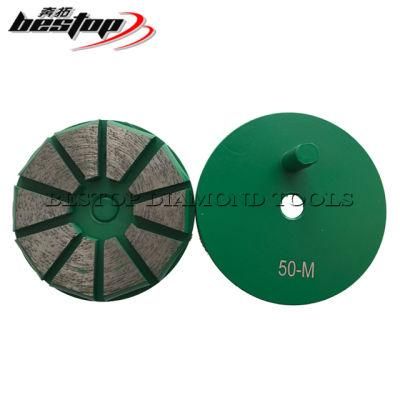 3&quot; Terrazzo Floor Diamond Grinding Disc with Single Pin