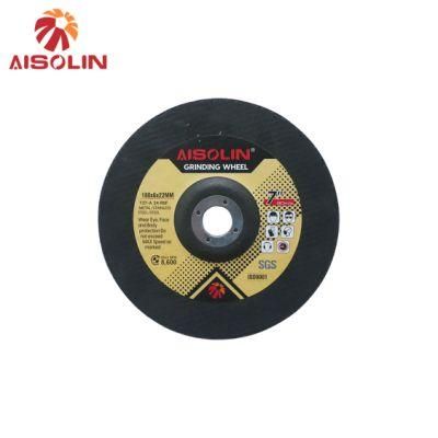 180mm 80m/S Abrasives Carbide Polishing Precision Steel Tooling Abrasives Metal Grinding Wheel