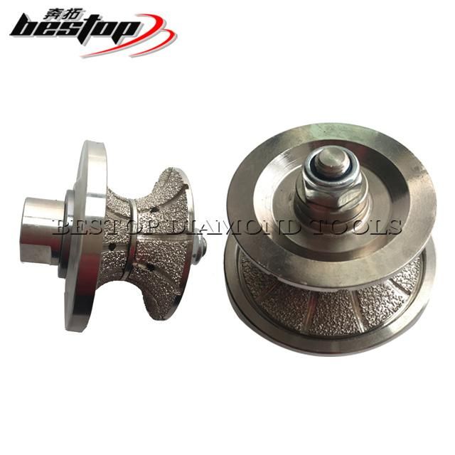 Vacuum Brazed Stone Router Bit for Manual Profiling Machine