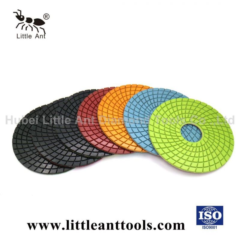 7" Helical Grinding Disc and Polishing Pad