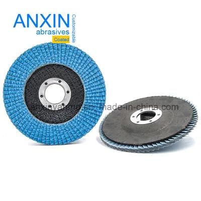 100*15 Flap Disc for Japanese Market Zirconia Abrasive Polishing