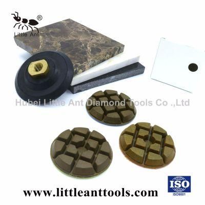 3 Inch 80mm Resin and Metal Bond Concrete Floor Polishing Pad