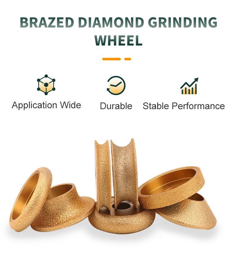 Brazed Diamond Grinding Cup Wheels Brazed Diamond Grinding Wheel