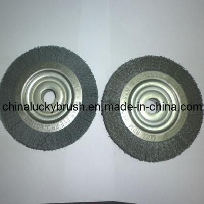 150mm Nylon Abrasive Round Wheel Brush (YY-268)