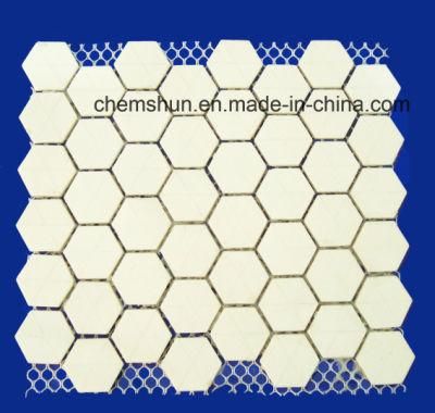 Wear Resistant Alumina Ceramic Hexagonal Tile