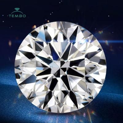 Factory Directly Excellent Cut Real Loose Heart Shape Lab Grown Diamond