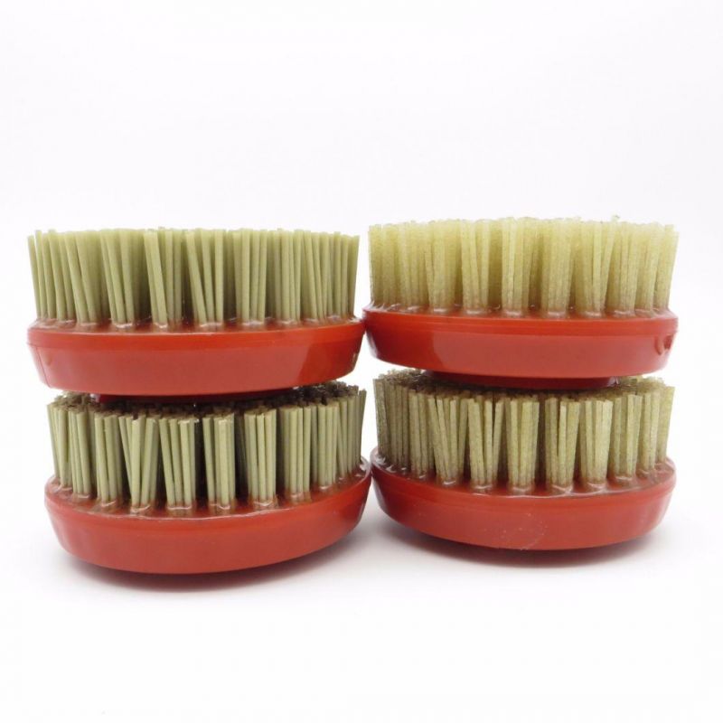 Circular Diamond Polishing Brush for Leather Surface on Marble, Granite.