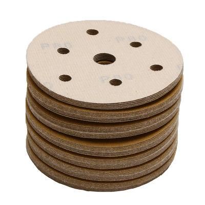 100mm/125mm/150mm/180mm/225mm Velcro Hook and Loop Sanding Disc