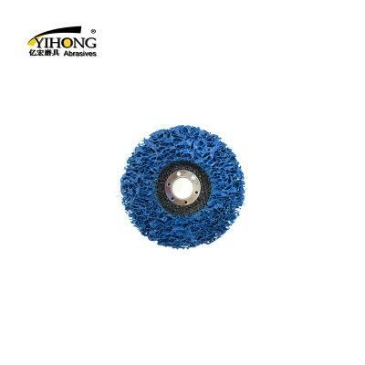 4 Inch/100mm*16mm Purple/Blue Clean and Strip Disc with 115mm as Abrasive Auto Tools with Good Grinding Effect for Polishing