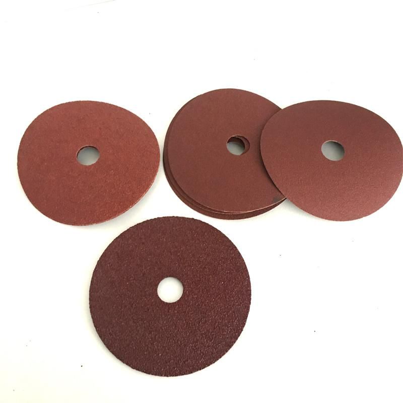 High Quality Premium Wear-Resisting 115mm Aluminium Oxide Fiber Disc for Grinding Stainless Steel and Metal