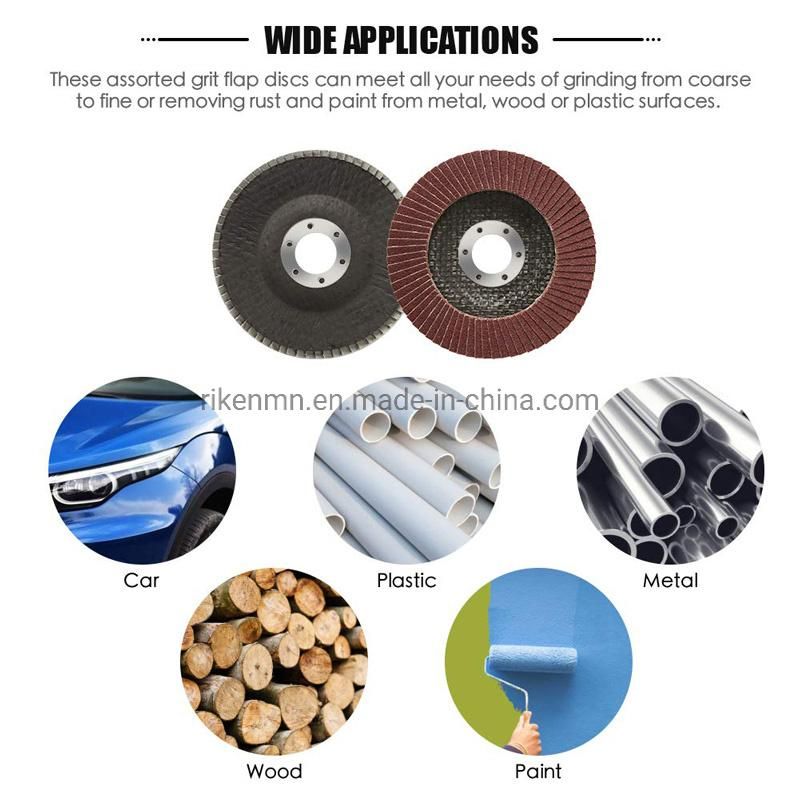 Ceramic Flap Discs Metal Grinding Wheel Stainless Steel Polishing Disc