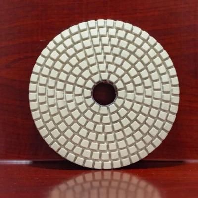 New 125mm Good Quality Abrasive Wet Polishing Pad for Stone