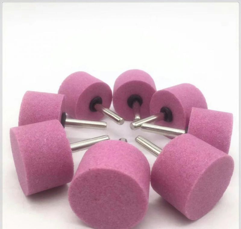 Pink Corundum Grinding Wheel Taper or Cylindric