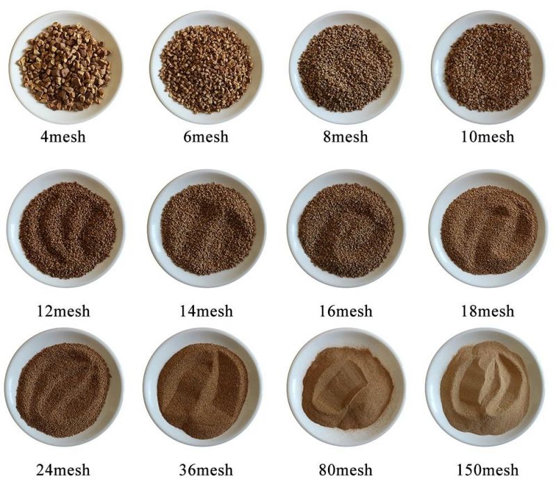 High Quality Brown Walnut Shell Filter Media for Water Purification