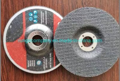 Power Electric Tools Parts 100X6.0mm High Density Calcined Aluminum Oxide Grinding Wheel Disc 60 Grit