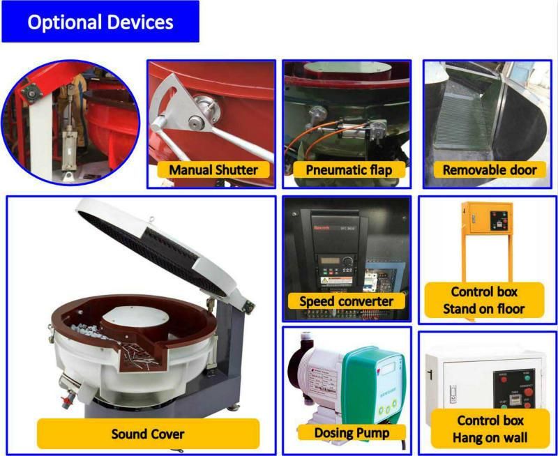 Vibrating Polishing Machine Vibratory Finishing Bowls Machine