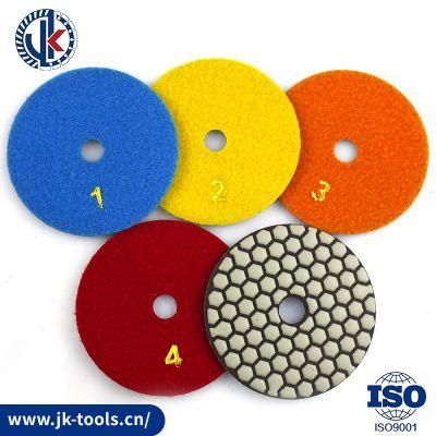 4&prime; Dry Polishing Pads for Granite with Good Brightness