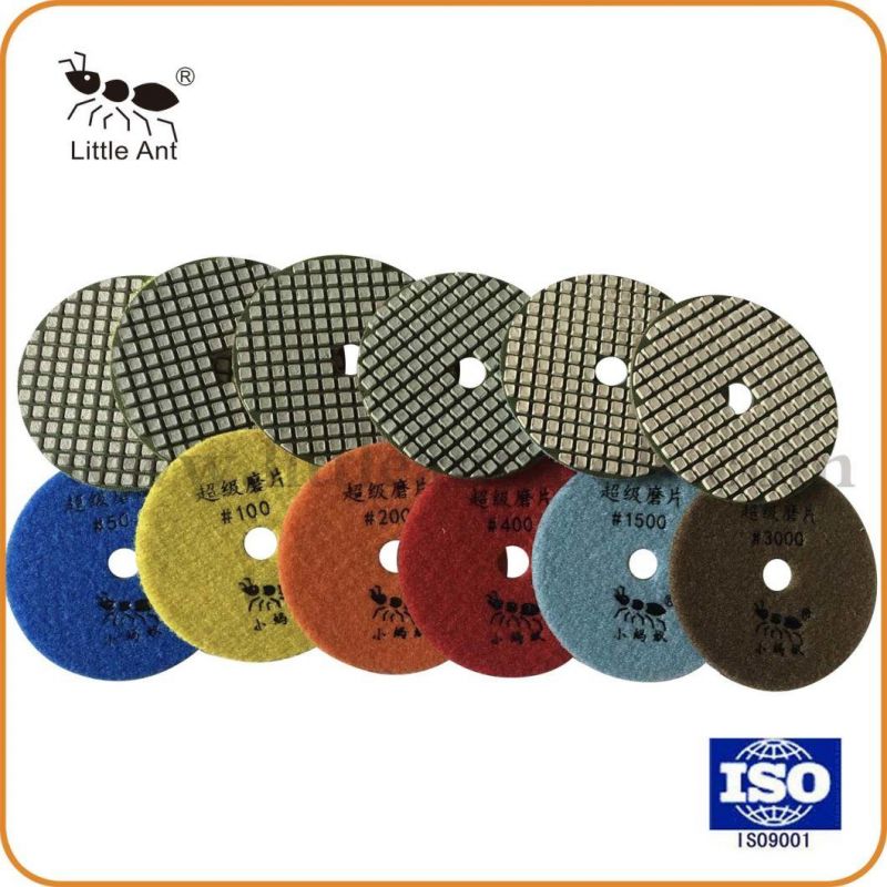 Good Quality Super Diamond Dry Polishing Pad for Granite