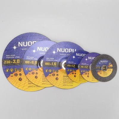 100*1.2mm Stainless Steel Cutting Disc for Abrasive Discs